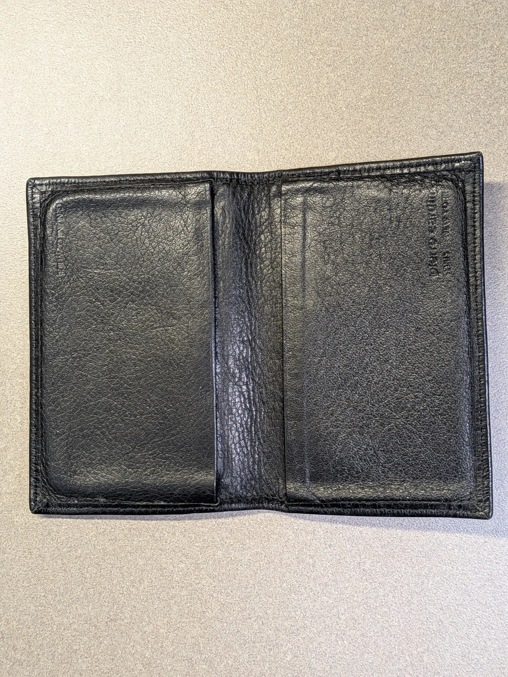 Pierre Cardin Black Leather Wallet